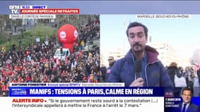 Réforme des retraites: l'intersyndicale annonce 140.000 manifestants à Marseille