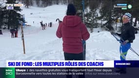 Ski de fond: les multiples rôles des entraîneurs à Arvieux