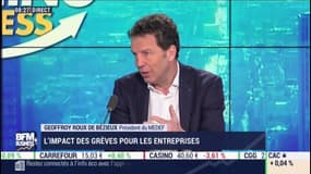 Geoffroy Roux de Bézieux, président du Medef