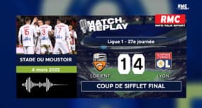 Ligue 1 : le goal replay de la large victoire de Lyon à Lorient