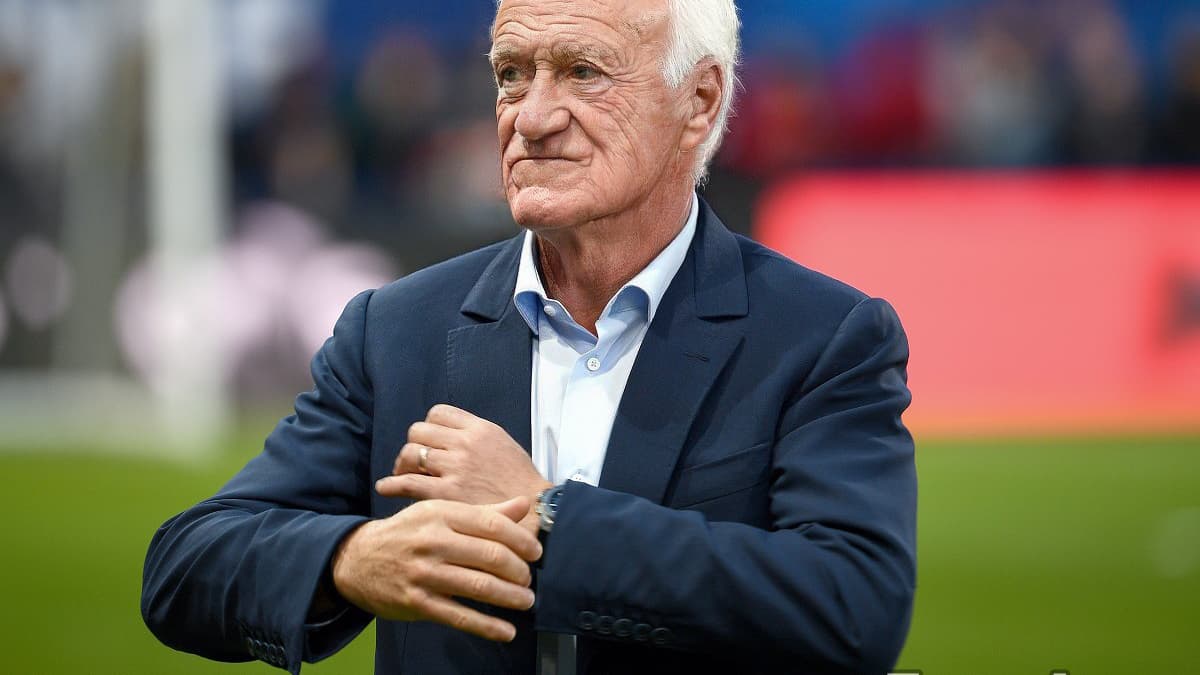 Didier Deschamps avec FaceApp
