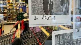 Une vitrine d'un commerce à Paris (PHOTO D'ILLUSTRATION)