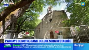 Alpes-de-Haute-Provence: l'abbaye de Notre-Dame de Lure va être restaurée