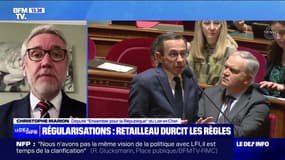 Christophe Marion (Ensemble) n'est "pas favorable" à un référendum sur l'immigration