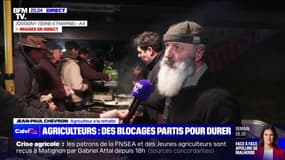 "On est là pour que nos enfants puissent vivre de leur métier": Le témoignage de Jean-Paul Chevron, agriculteur à la retraite mobilisé sur l'autoroute A4 