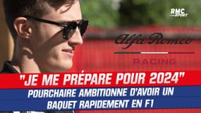 F1 : "Je me prépare à fond pour 2024", Pourchaire ambitionne d'obtenir un baquet rapidement