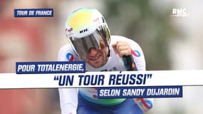 Tour de France : Dujardin termine blessé, mais fier de son équipe