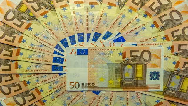 60 Billets en Euros Conscience Financière Argent Factice - Jilu