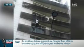 Il sauve un enfant suspendu dans le vide: Mamoudou Gassama reçu par Emmanuel Macron