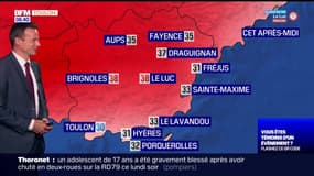 Météo Var: une journée ensoleillée ce mardi avec des températures très élevées, jusqu'à 38°C à Brignoles  