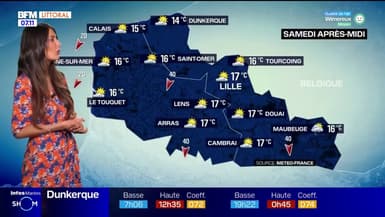 Météo Nord-Pas-de-Calais: du soleil ce samedi malgré un voile nuageux, jusqu'à 16°C au Touquet