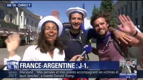 J-1 avant France et Argentine et les supporters des Bleus sont confiants #Mondial2018