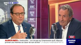 Polémique autour du terme "ensauvagement": le clin d'oeil de François Hollande sur son "expérience"