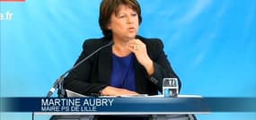 Aubry sonne la charge contre Macron