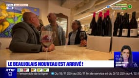 Marseille célèbre l'arrivée du Beaujolais nouveau