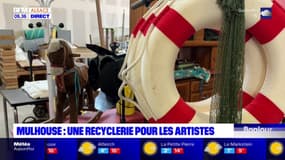 Mulhouse: une recyclerie pour les artistes