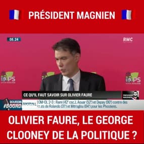 Congrès du PS: Olivier Faure, nouveau George Clooney de la politique ?