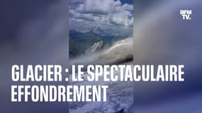  Glacier: le spectaculaire effondrement