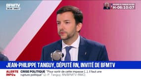 Thomas Legrand suspendu par France Inter: "Je ne suis pas pour les têtes sur les piques", affirme Jean-Philippe Tanguy (RN)