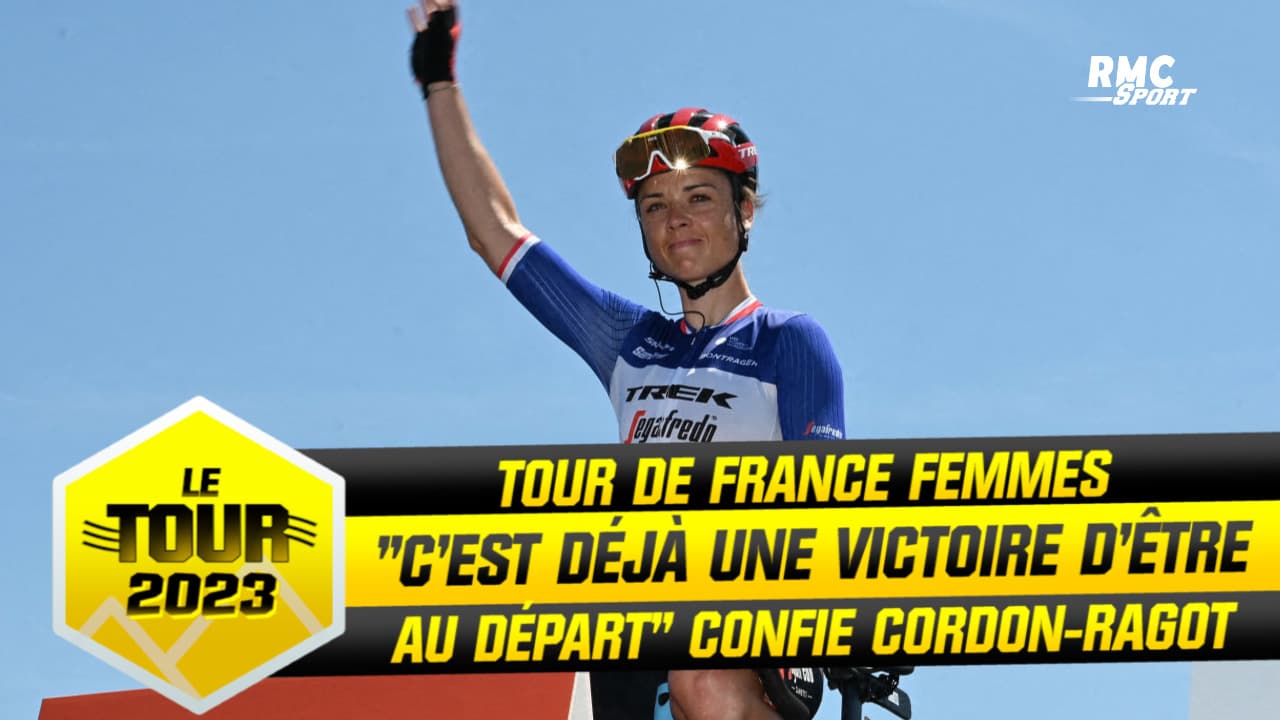 Tour de France Femmes Cest déjà une victoire dêtre au départ confie Audrey Cordon Ragot