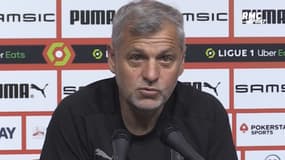 Rennes : Genesio veut "battre l'OM pour se rapprocher de l'Europe et mettre la pression"