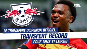 Mercato : Officiel pour Openda à Leipzig, vente record de Lens