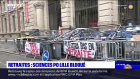 Retraites; blocage à l'université de Sciences Po à Lille