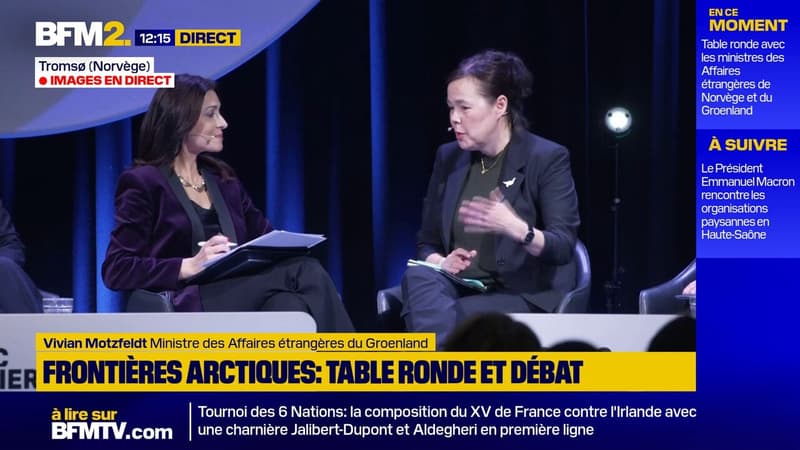 "Le Groenland n'est pas à vendre. Absolument pas", rappelle Vivian Motzfeldt, ministre des Affaires étrangères du Groenland