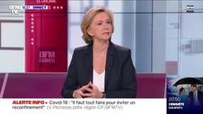 Covid-19 : "Il faut télétravailler au maximum pour éviter de confiner le week-end", Valérie Pécresse