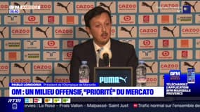 OM: un milieu offensif, "priorité" du mercato