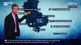 Météo à Lyon: de belles éclaircies dans l'après-midi, jusqu'à 10°C