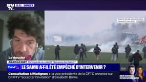 Sainte-Soline: "C'est bien triste que la préfète ne soit pas capable d'admettre ses propres torts", regrette Julien le Guet, porte-parole de "Bassines Non Merci!" 