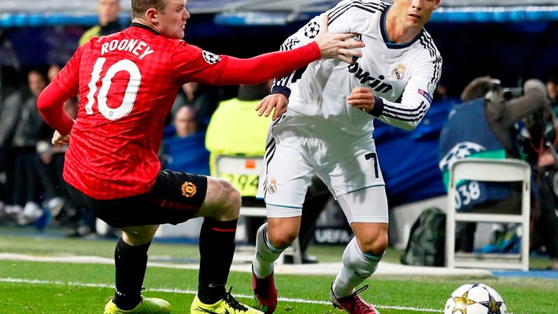 Cristiano Ronaldo face à Manchester United, en 2013