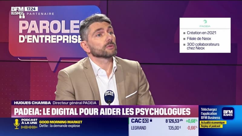 Hugues Chamba (PADEIA) : PADEIA, le digital pour aider les psychologues - 31/01