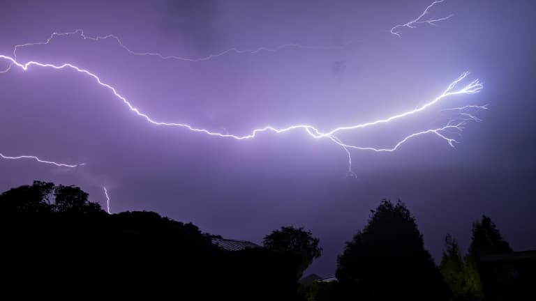 Orage le 14 juin 2025 (image d'illustration)