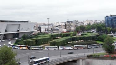 La Porte Maillot va connaître plusieurs années de chantier.