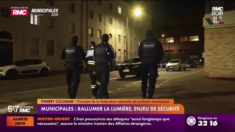 Municipales : rallumer la lumière, enjeu de sécurtié