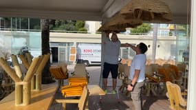 Les paillottes et pergolas des restaurateurs doivent être démontées cet hiver à Menton