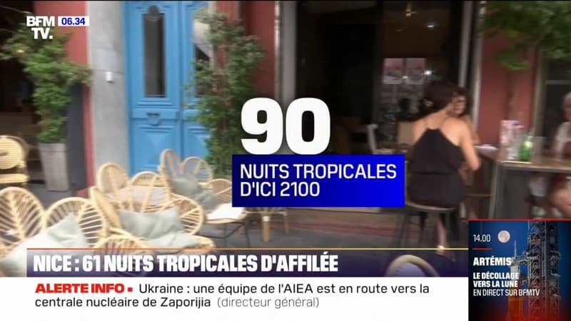 Fortes chaleurs: 61 nuits tropicales d'affilée à Nice depuis le 30 juin