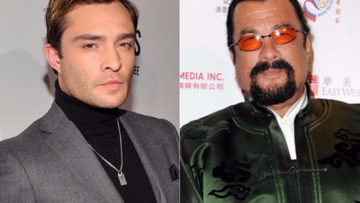 Ed Westwick et Steven Seagal