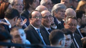 François Hollande avait déjà assisté au match d'ouverture du Mondial (France-Brésil)