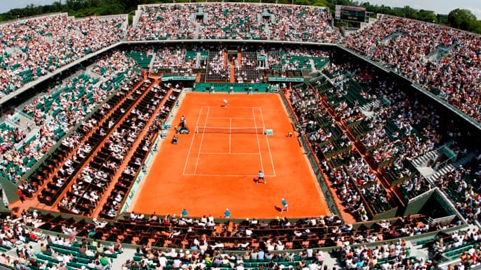 Du beau monde au Village de Roland-Garros