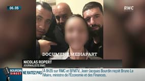 Quand Alexandre Benalla faisait un "selfie" avec son arme dans un restaurant