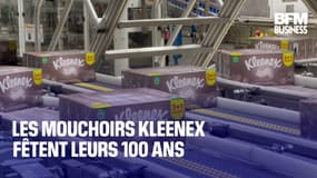  Les mouchoirs Kleenex fêtent leurs 100 ans  