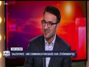 Com' un chef: Saleforce, une communication basée sur l'événementiel - 13/01