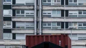 L'armée arrive à l'hôpital de Mulhouse le 21 mars 2020.