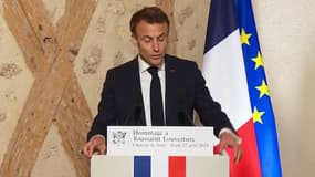 Emmanuel Macron: "Toussaint Louverture s'est imposé dans notre mémoire collective, cette statue là est indéboulonnable" 