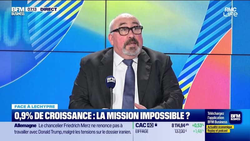 Emmanuel Lechypre face à Raphaël Legendre : 0,9% de croissance, la mission impossible ? - 04/05