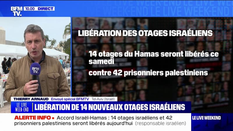 14 nouveaux otages vont être libérés par le Hamas ce samedi