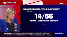 Nucléaire: Agnès Pannier-Runacher affirme qu'il y a "entre 12 et 14" réacteurs à l'arrêt sur 56 en France